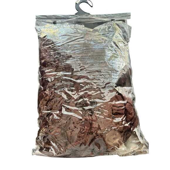 Spirit Halloween Brown  Cloak Adult One Size IN PACKAGE 100% Polyester - Picture 6 of 7